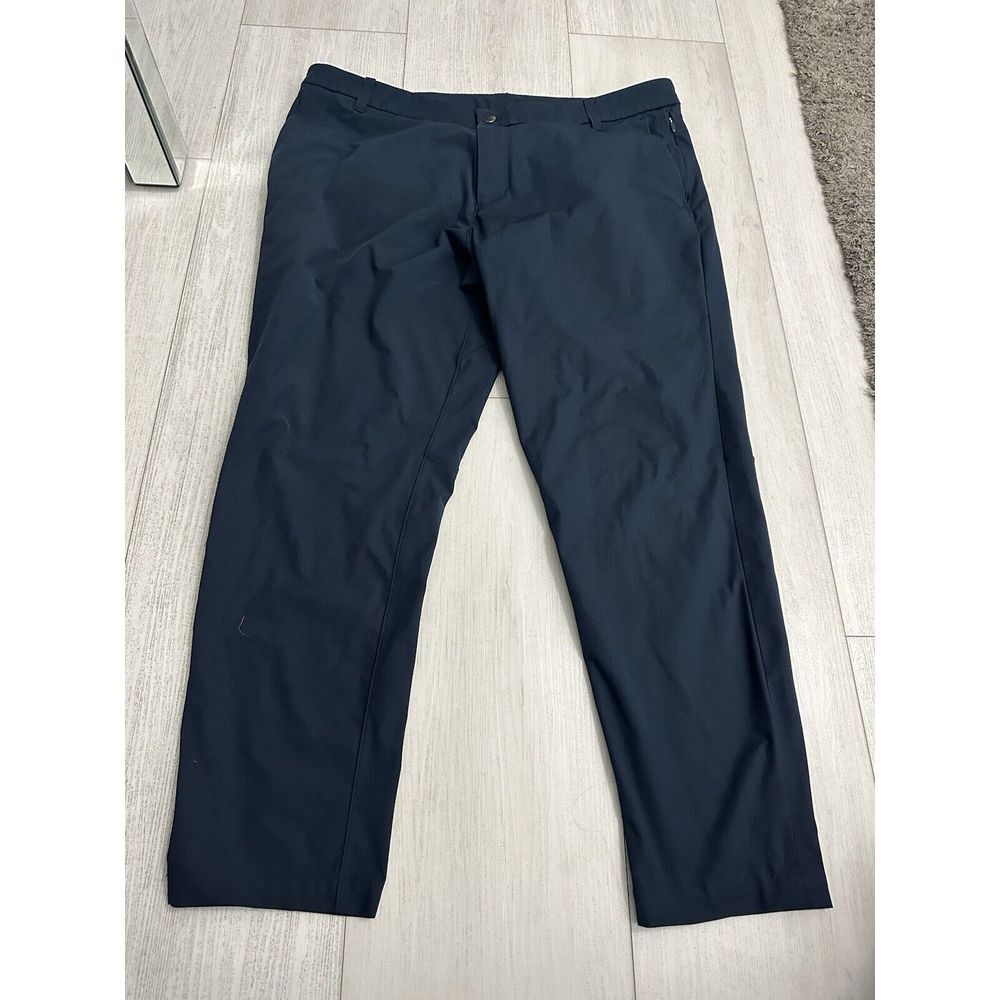 Lululemon Commission Pant Classic Warpstreme Sz 38 -‎ True Navy